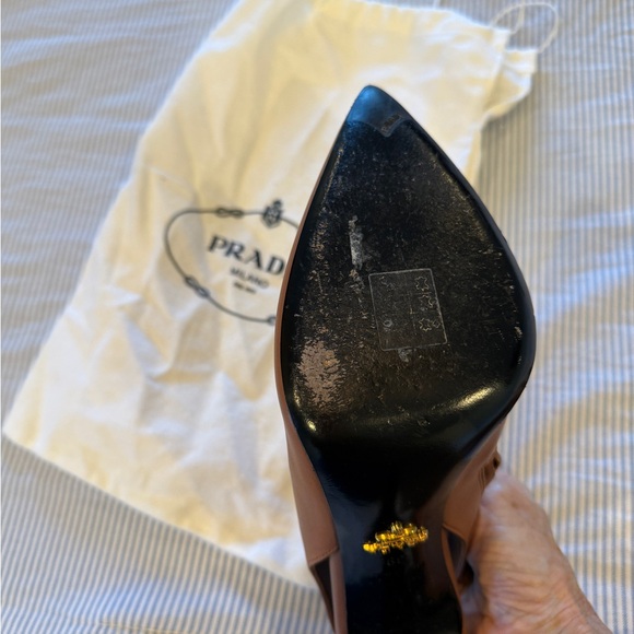 Prada open back boot with heel - Picture 6 of 7